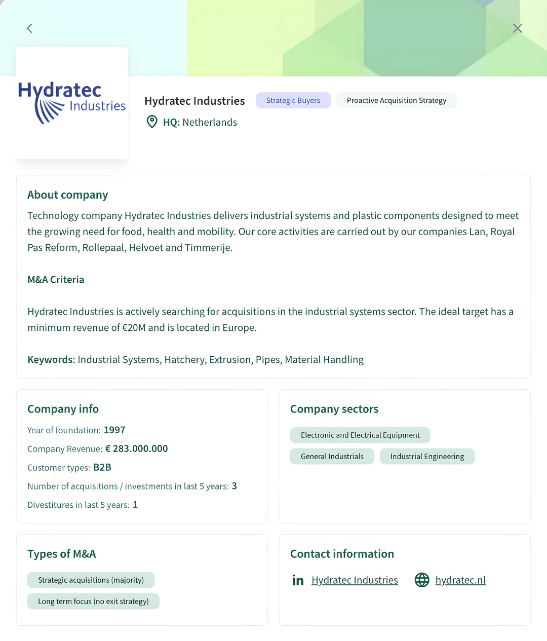 Hydratec Industries Hydratec Industries